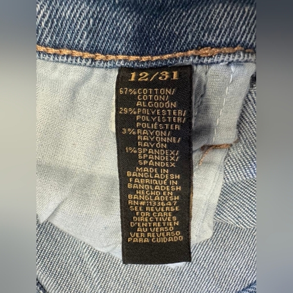 Rachel Roy EUC Jeans Blue High Rise Size 12/13 - Picture 11 of 11